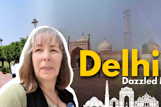 design a eye catchy youtube thumbnail for travel vlogs