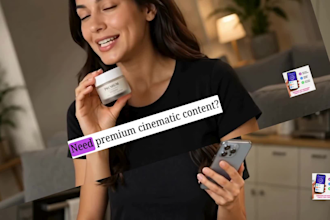 create app discovery female ugc video, spokeperson video for product and service