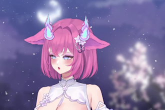 design and rig live2d vtuber model 2d vtuber model vtuber commission 2d anime