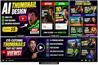 create eye catching ai youtube thumbnails