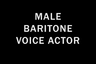 record a male baritone voice over for explainer videos