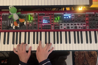 record professional piano for your song
