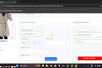 do selenium automation testing using java testng framework