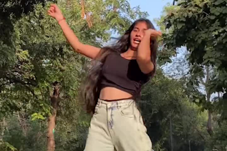 create fire tiktok dance video on your song