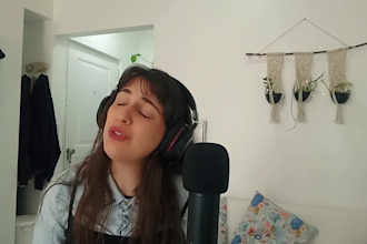 record warm, soulful female vocals in english or spanish