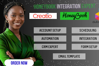automate honeybook CRM workflow,honeybook integration, dubsado, gohighlevel