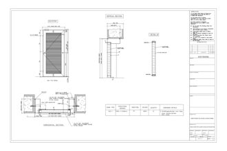 create hollow metal door frame hardware shop drawings in autocad