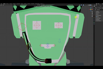 do 3d rigging adjustments in blender and maya