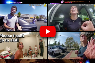design amazing police bodycam niche youtube thumbnails