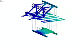 temporary works design and calculation for bridge using midas