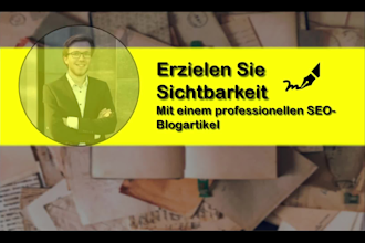write your professional german SEO blog article