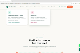 diseño una página web profesional y moderna para tu negocio