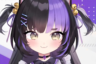 rig live2d model, 3d vtuber commission, anime avatar model and 3d vrchat avatar