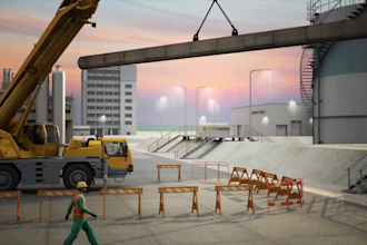 create realistic 3d osha construction safety 3d industrial training animation