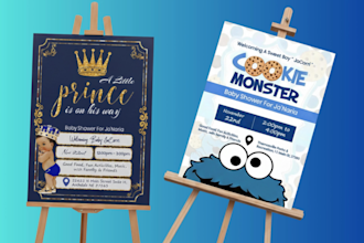 design baby shower invitations