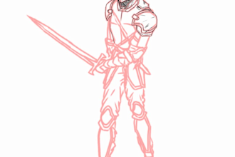 draw and design characters in anime and comic style