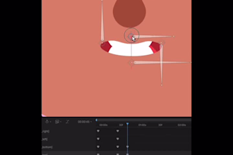create interactive rive mascot character animation