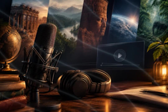 narrate your youtube documentary with a deep male voice