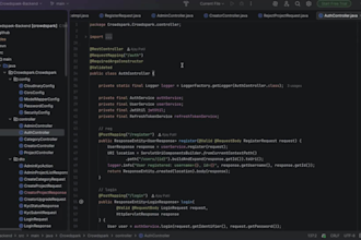 build full stack web app with nextjs and spring boot