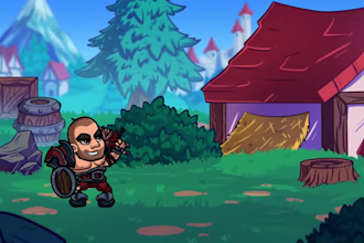 create a 2d side scrolling background