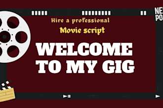 ghostwrite movie script writing, screenplay screenwriting tv series, tv pilot