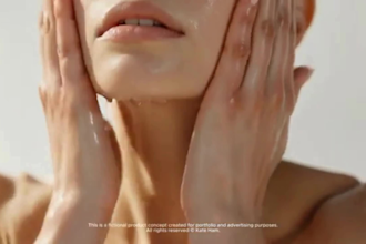 create hyper realistic ai ugc skincare video ai product video ai skincare ads