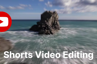professional youtube video editing and reels