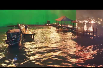 do vfx fire effect compositing, fire explosion, special effect, cgi integration