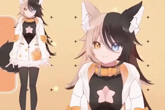 design and rigging live 2d vtuber model, 2d vtuber commission, 2d pngtuber model