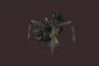 create custom minecraft 3d blockbench model with texture and animation