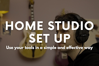 set up your home studio
