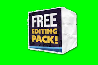 a premium video editing pack with transitions and effects