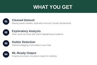 clean, preprocess and prepare your messy dataset for analysis or ml
