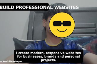 make a website on your design