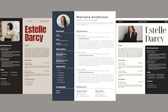 create a professional ats resume and CV