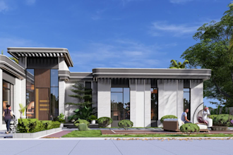 create realistic 3d architectural walkthrough animation