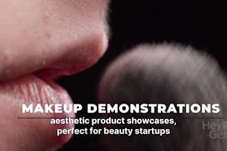 create 3d cosmetic animation product, skincare video, cosmetic product ugc ads