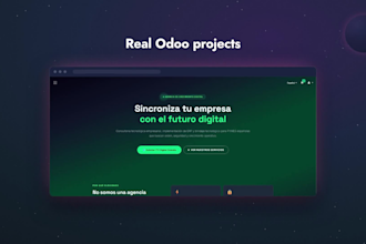 build or customize your odoo website and ecommerce