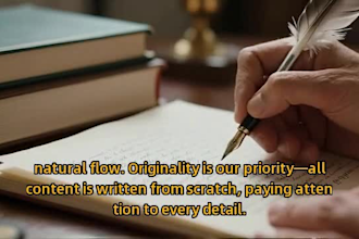 professionally edit, rewrite and polish your english text