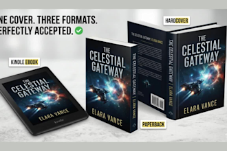 create print ready wraparound book cover in indesign for ingramspark and KDP