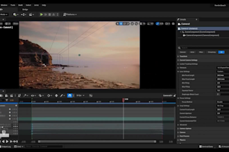 build optimized 3d environments and scenes in unreal engine