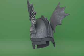 create 3d printable cosplay masks, crowns, helmets and props