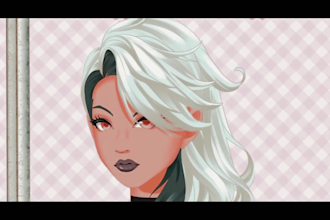 design and rig an anime vtuber avatar with live2d and facial tracking