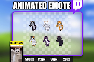 send these premade animated emotes
