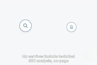technical SEO, website audit, on page website optimization, search console