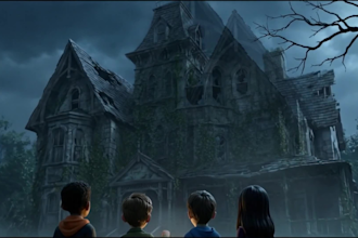 create a spooky ai halloween video or horror trailer