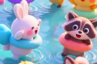 create ai kids entertainment videos for social media