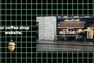 design a stunning cinematic scroll animated website