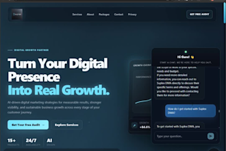 create a lead generating ai chatbot for web and mobile apps