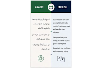 translation english and arabic